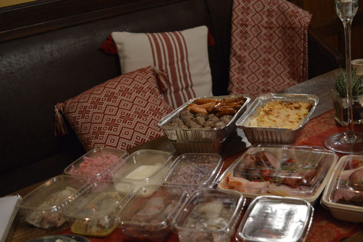 Takeaway julbord