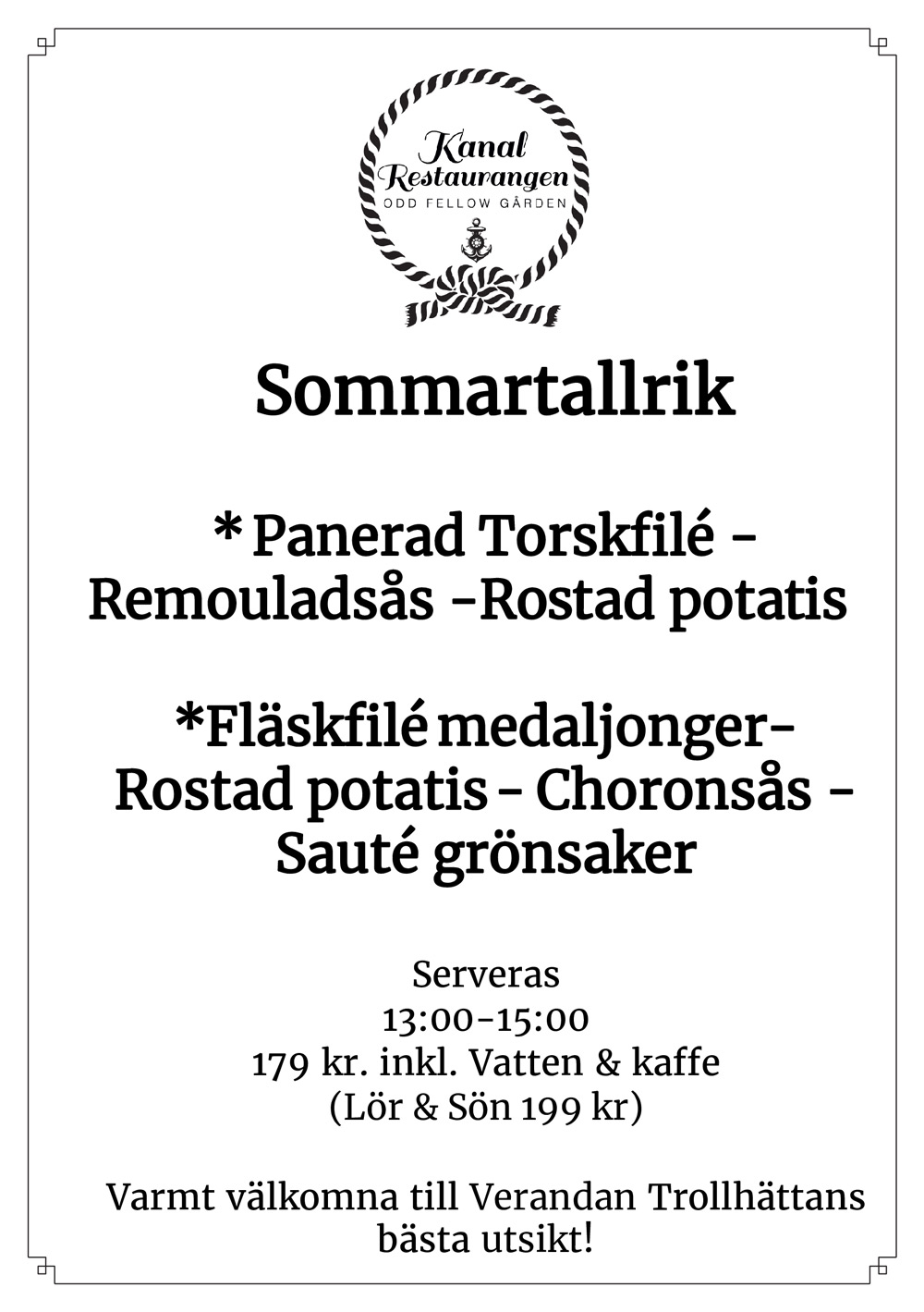 Tallrikar på rad